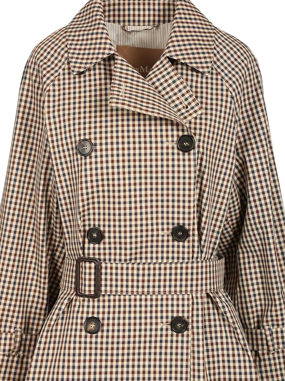 Max Mara The Cube Women Water-Repellent Twill Trench Coat MAX MARA THE CUBE