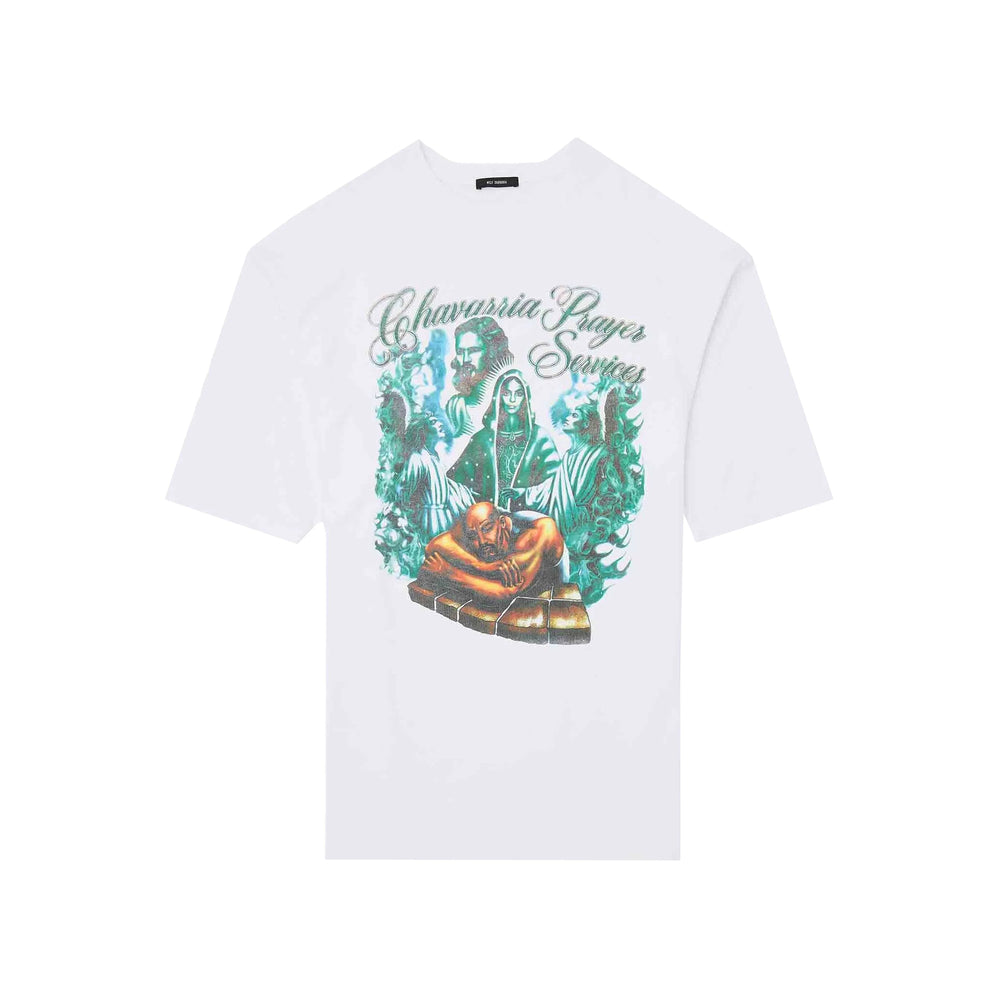 Willy Chavarria White T-Shirts & Vests - T-Shirts Men Willy Chavarria