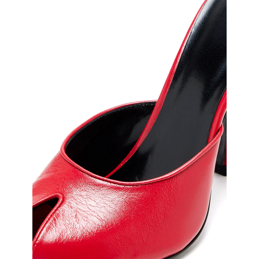 Jude Red Mules Women Jude