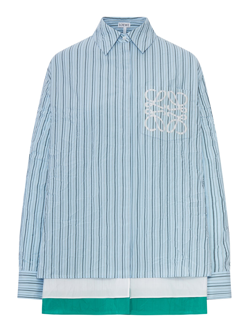 Loewe Women Technical Cotton Shirt LOEWE