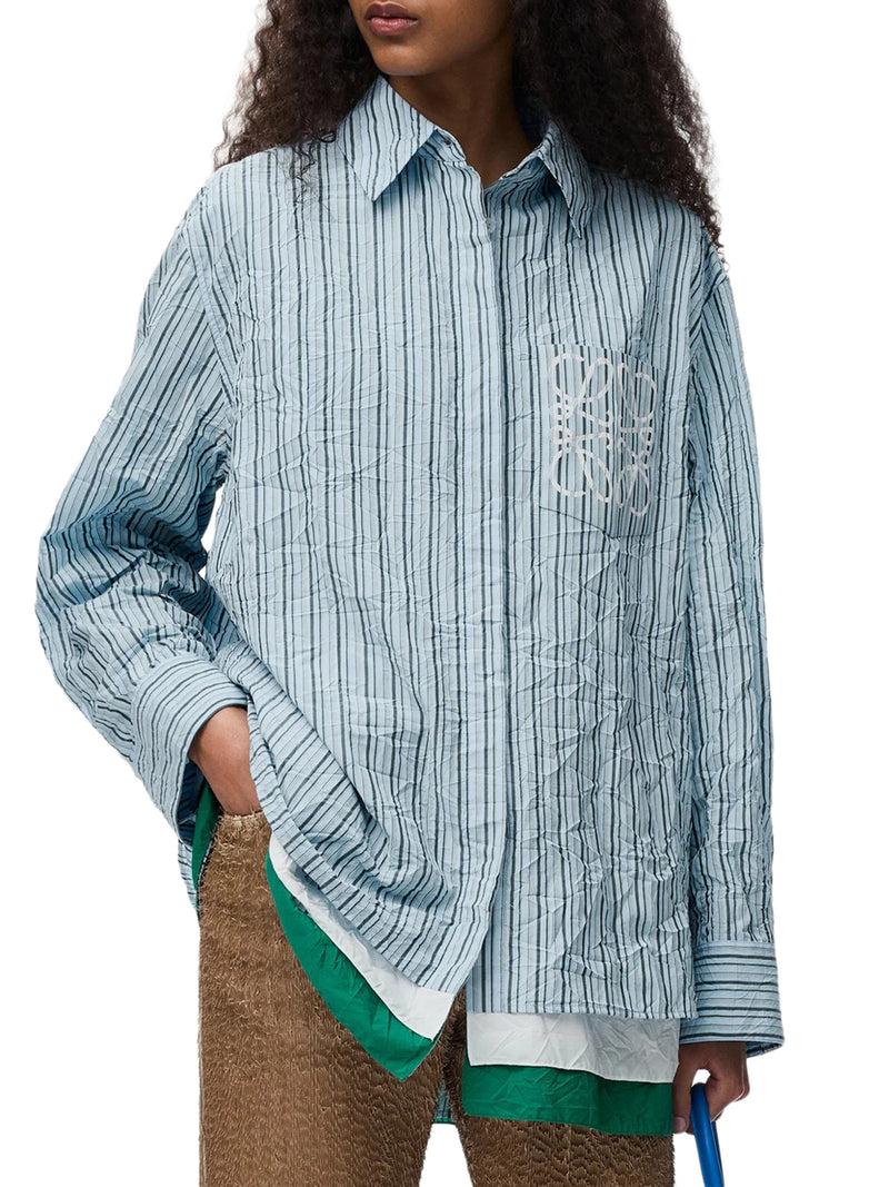 Loewe Women Technical Cotton Shirt LOEWE