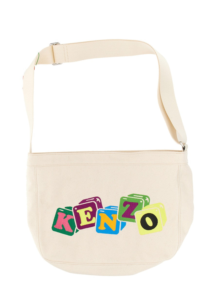 Kenzo Women Shoulder Bag With Embroidery KENZO