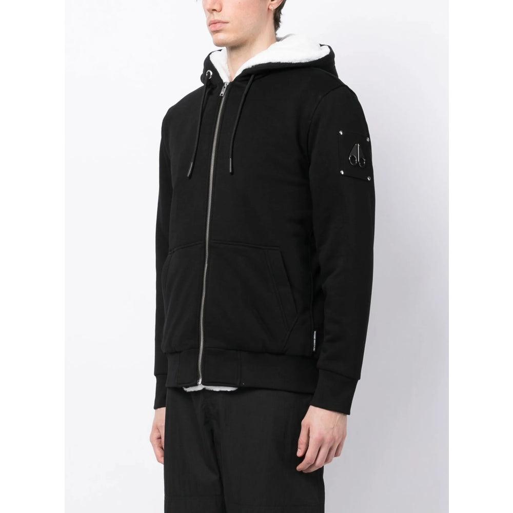 Moose Knuckles Black Jackets - Hooded Jackets Men MOOSE KNUCKLES