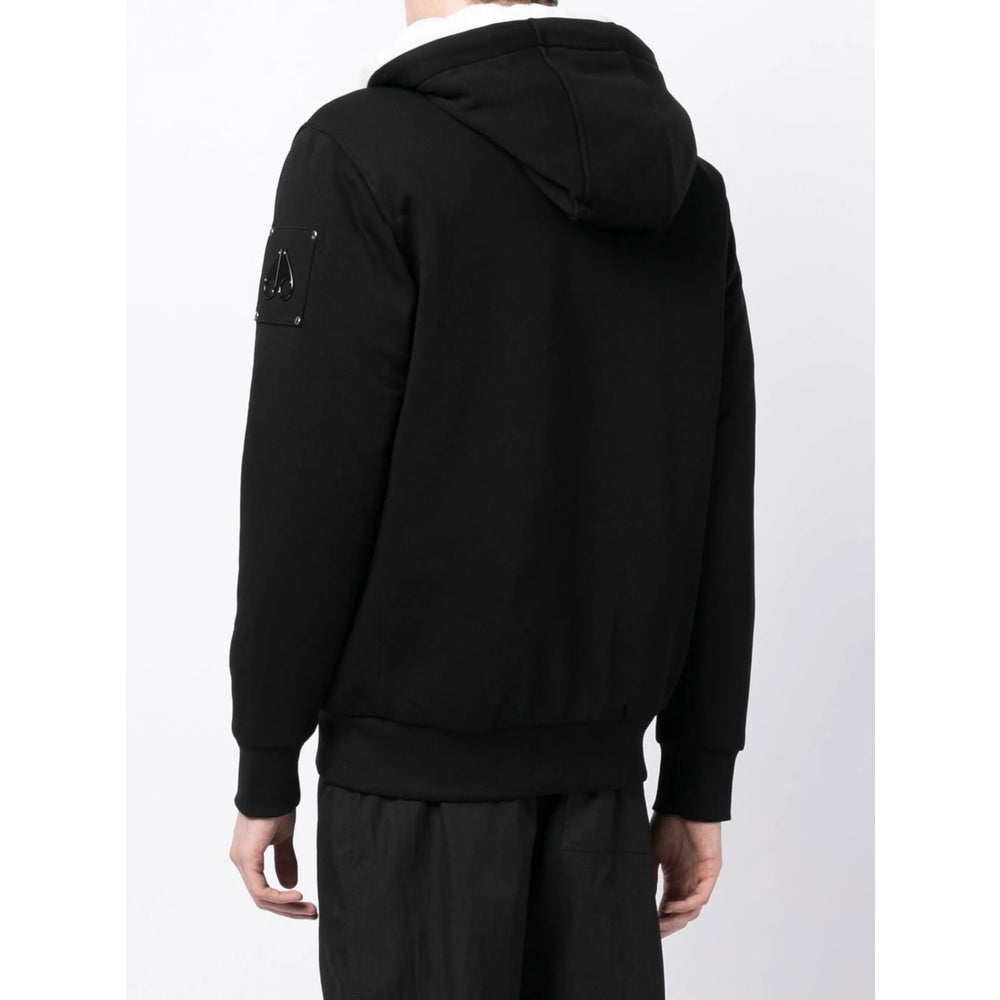 Moose Knuckles Black Jackets - Hooded Jackets Men MOOSE KNUCKLES