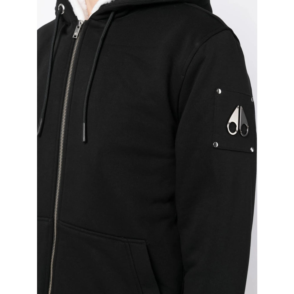 Moose Knuckles Black Jackets - Hooded Jackets Men MOOSE KNUCKLES
