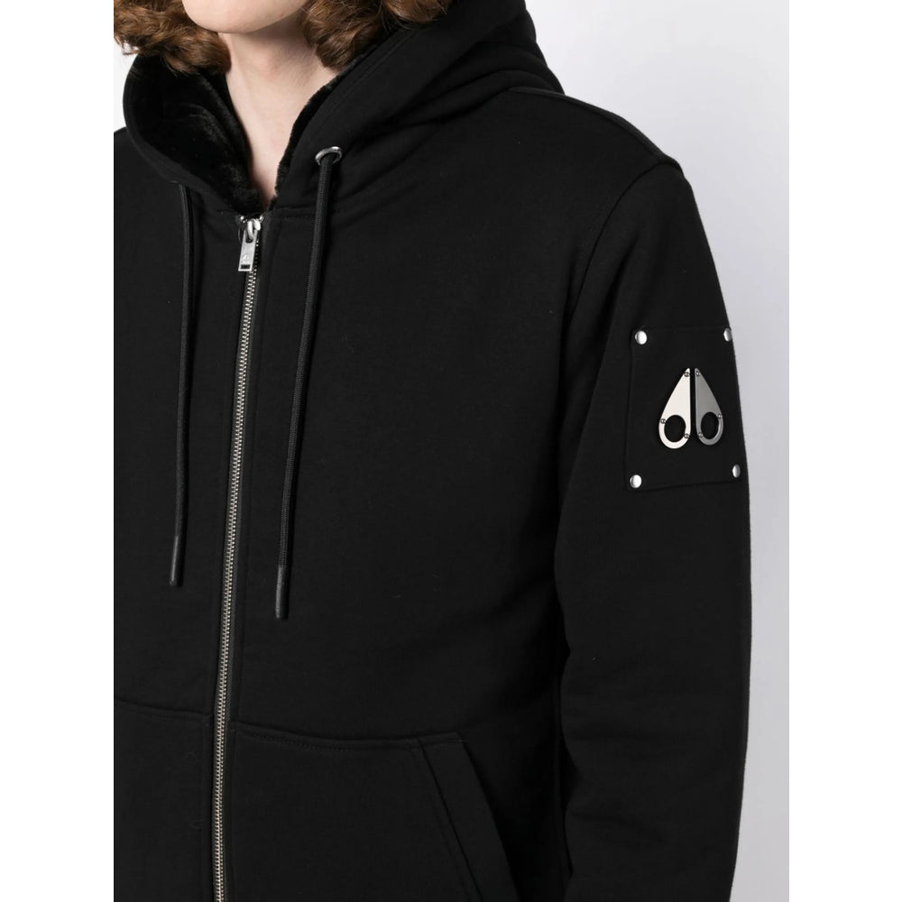 Moose Knuckles Black Jackets - Hooded Jackets Men MOOSE KNUCKLES