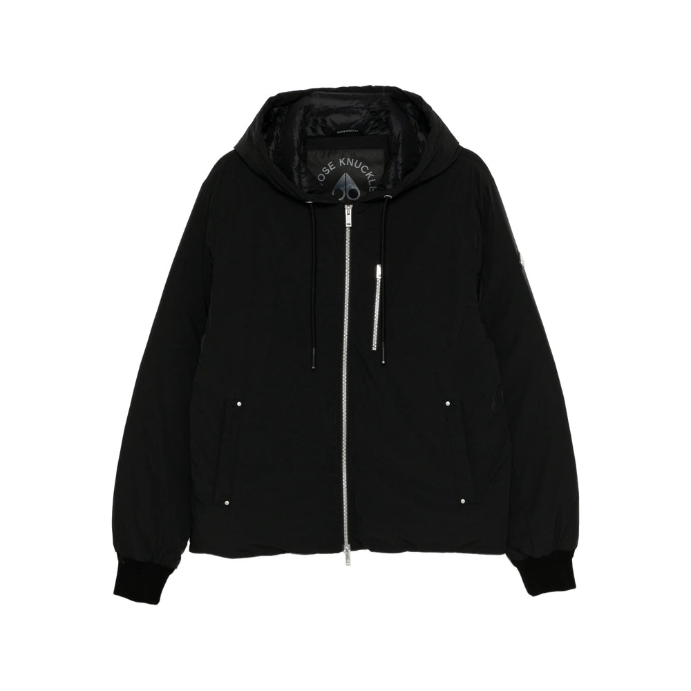 Moose Knuckles Black Jackets - Padded & Down Jackets Men MOOSE KNUCKLES