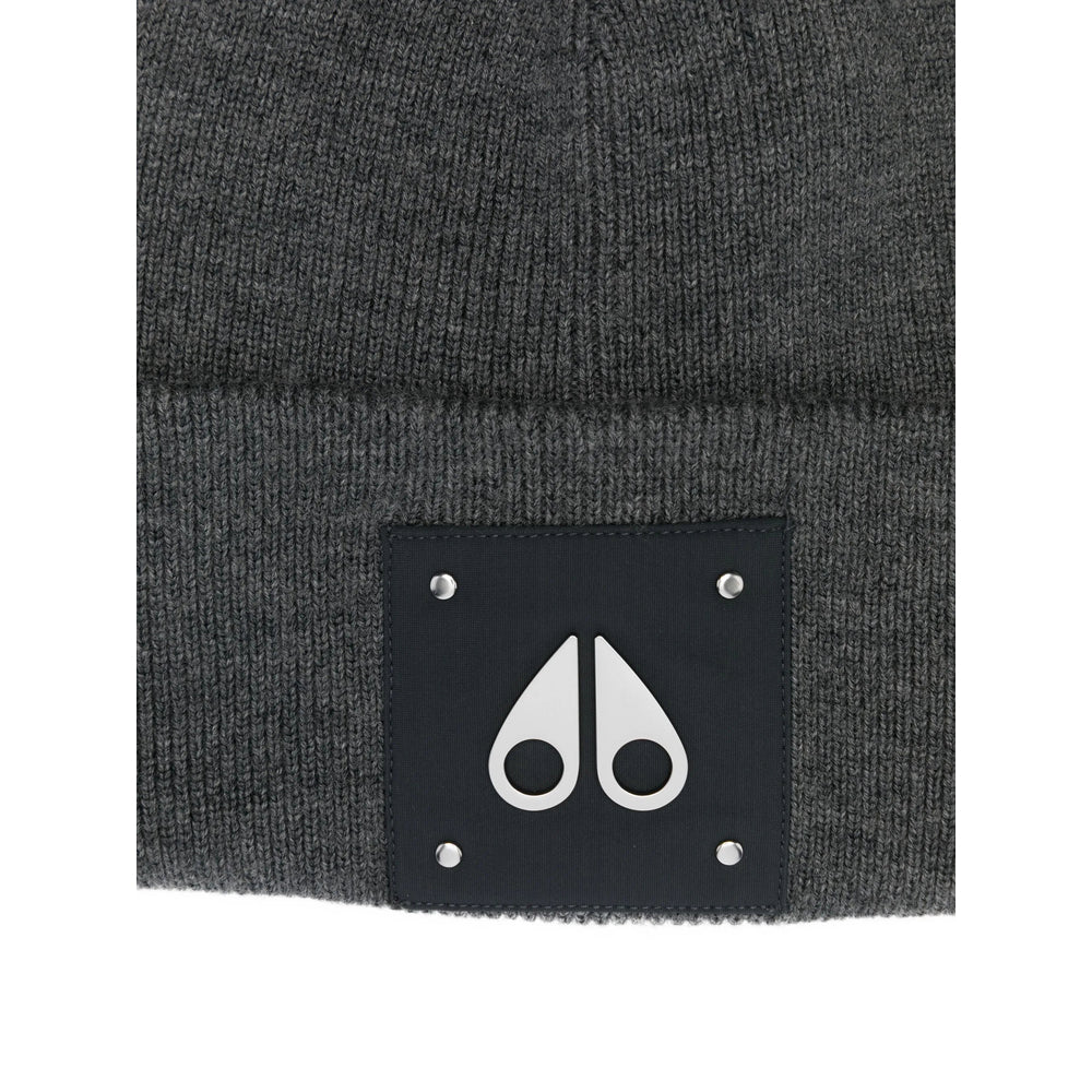 Moose Knuckles Grey Hats Men MOOSE KNUCKLES