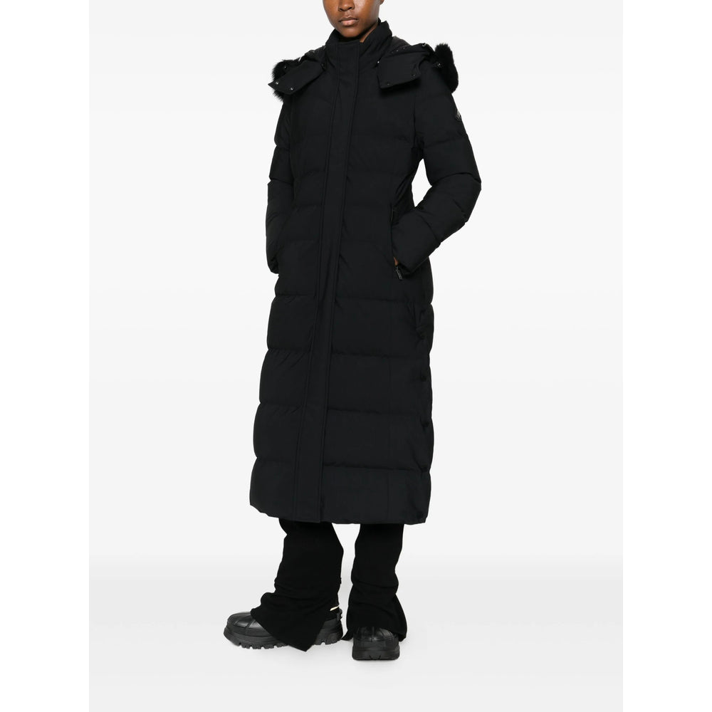 Moose Knuckles Black Jackets - Puffer Jackets Women MOOSE KNUCKLES