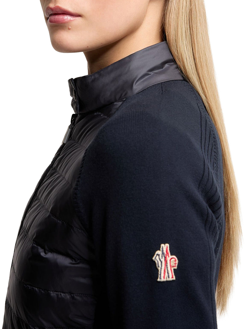 Moncler Grenoble Women Padded Cardigan With Zip MONCLER GRENOBLE