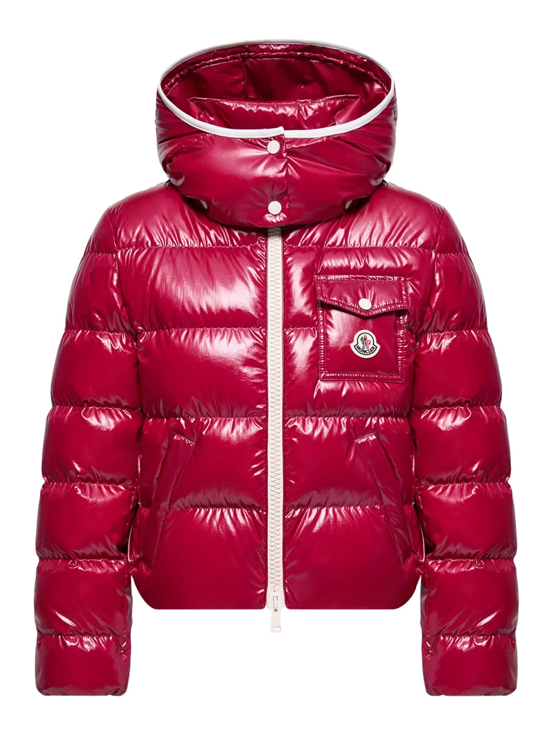 Moncler Women Andro Short Down Jacket With Hood MONCLER