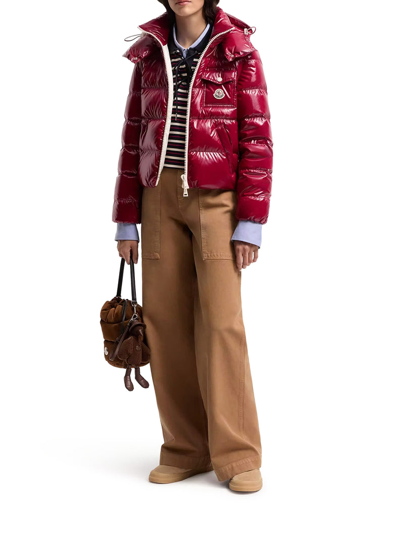 Moncler Women Andro Short Down Jacket With Hood MONCLER