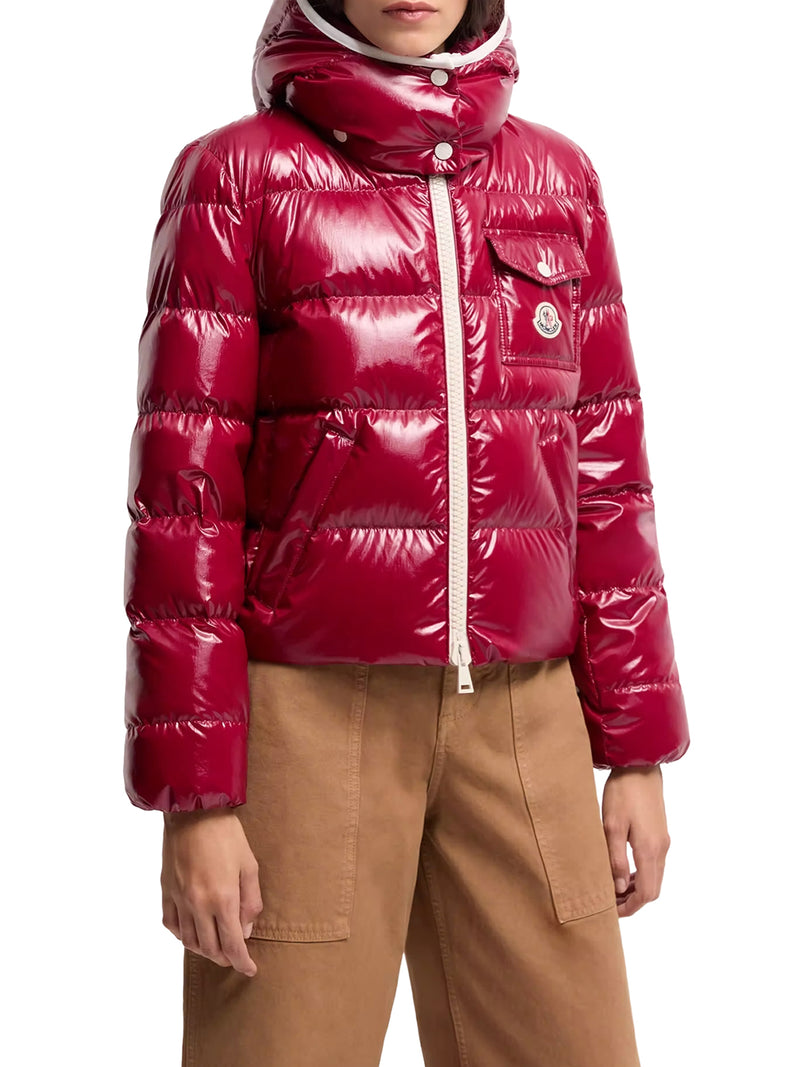 Moncler Women Andro Short Down Jacket With Hood MONCLER