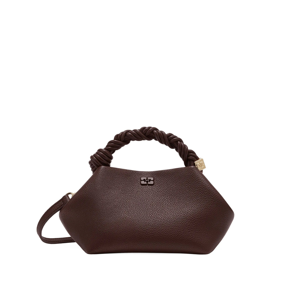 Ganni Brown Tote Bags Women GANNI