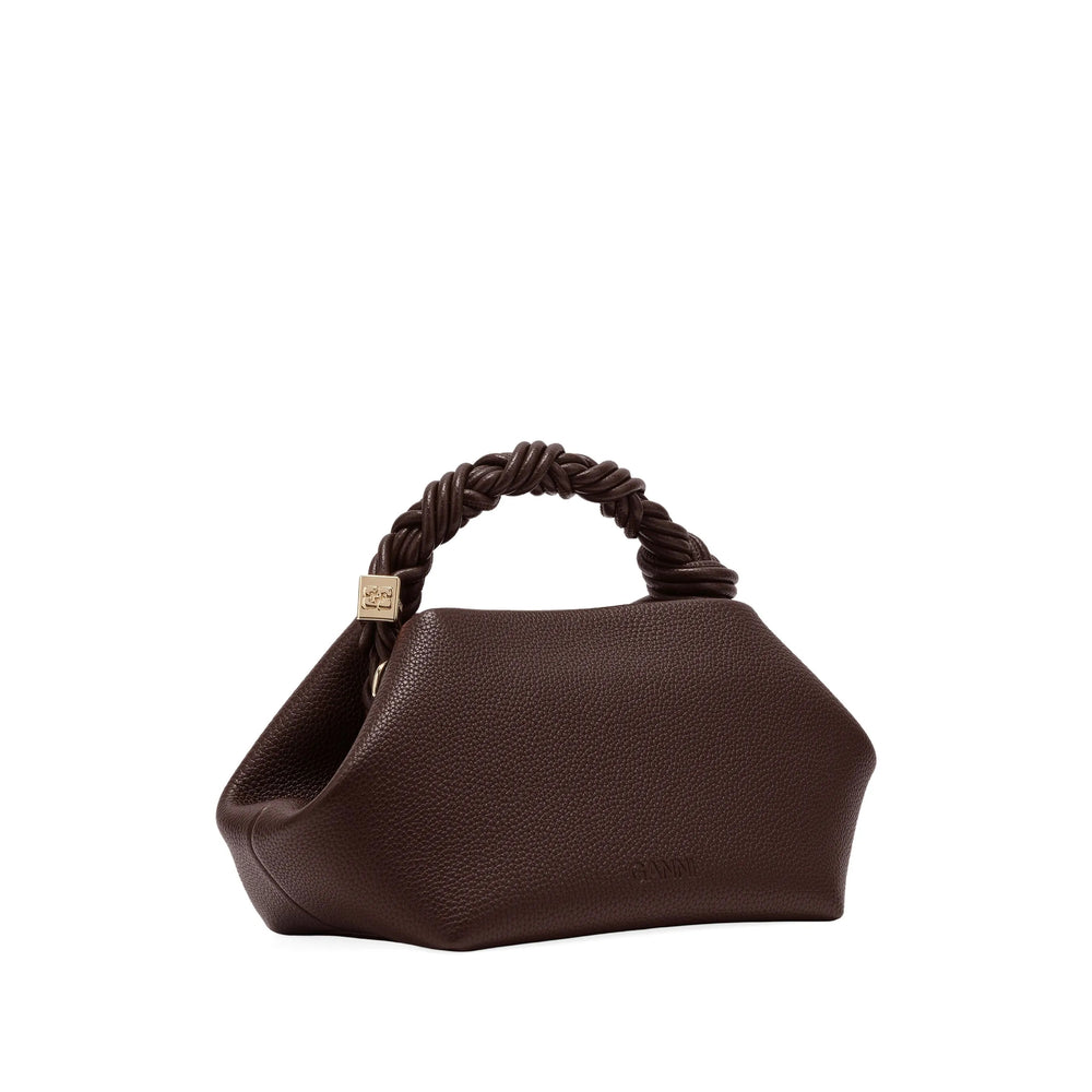 Ganni Brown Tote Bags Women GANNI