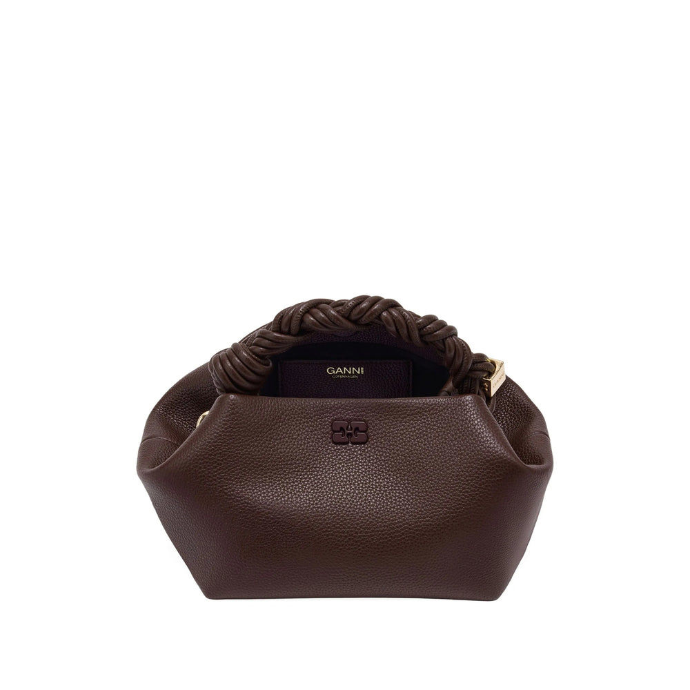 Ganni Brown Tote Bags Women GANNI