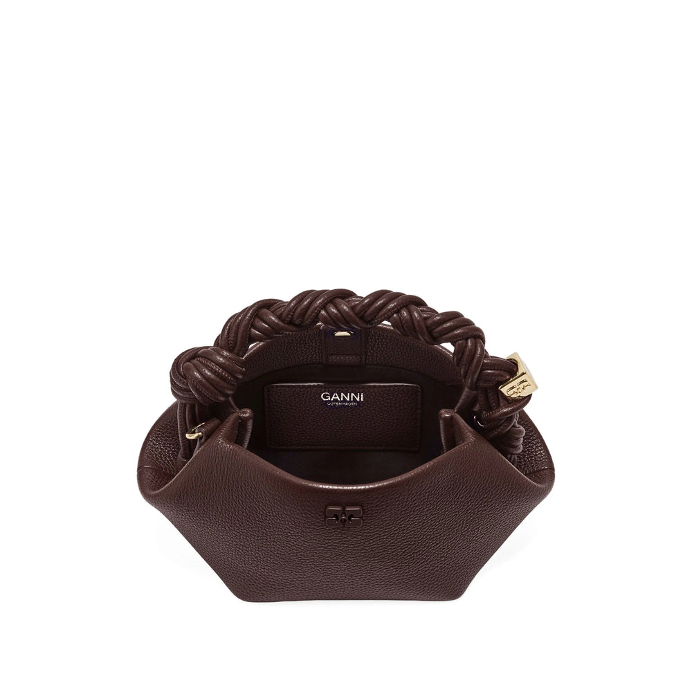 Ganni Brown Mini Bags Women GANNI
