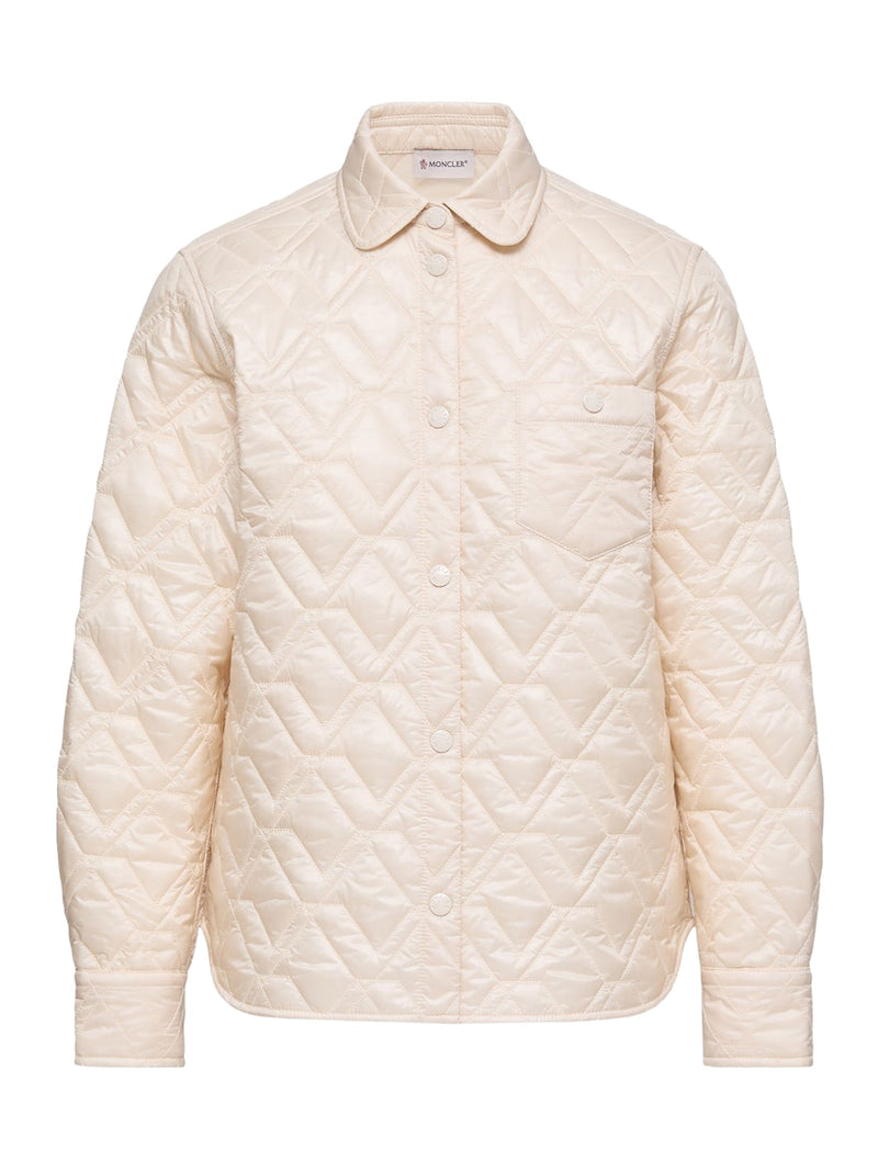 Moncler Women Diamond Quilted Padded Shirt Jacket MONCLER