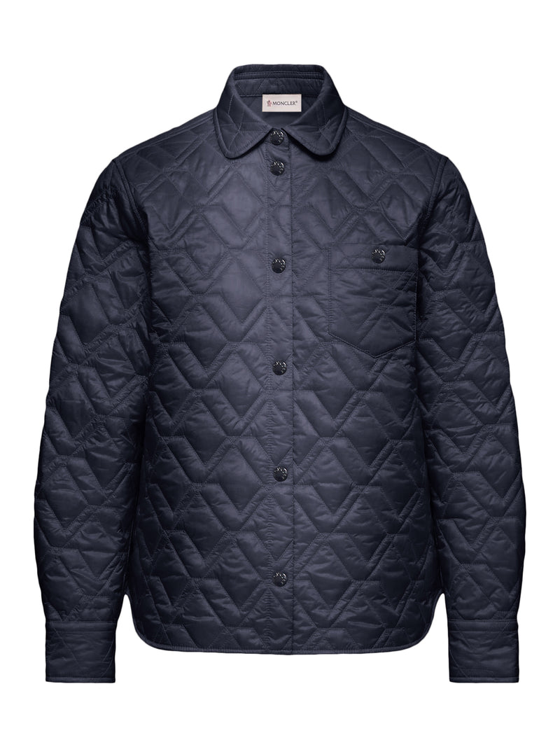 Moncler Women Diamond Quilted Padded Shirt Jacket MONCLER