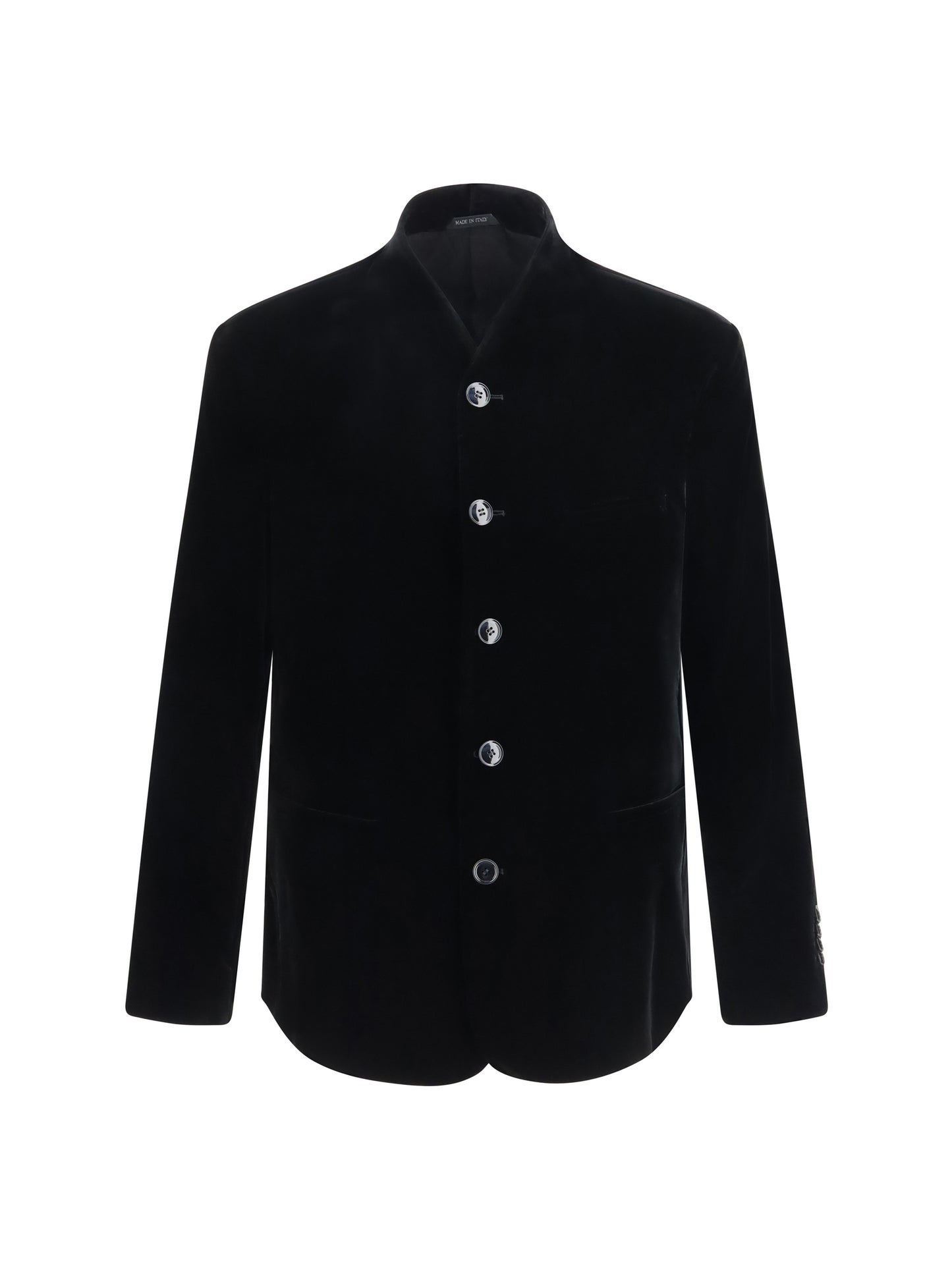 Giorgio Armani Men Blazer One Shot In Stretch Viscose And Cupro Velvet GIORGIO ARMANI