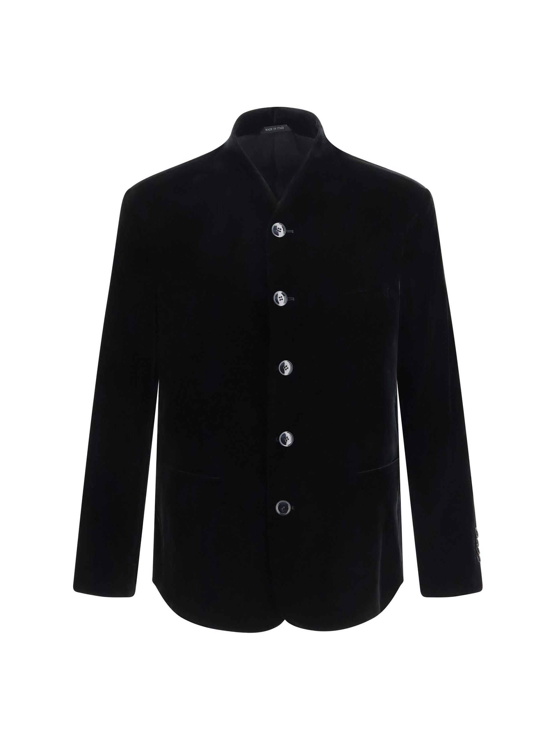 Giorgio Armani Men Blazer One Shot In Stretch Viscose And Cupro Velvet GIORGIO ARMANI