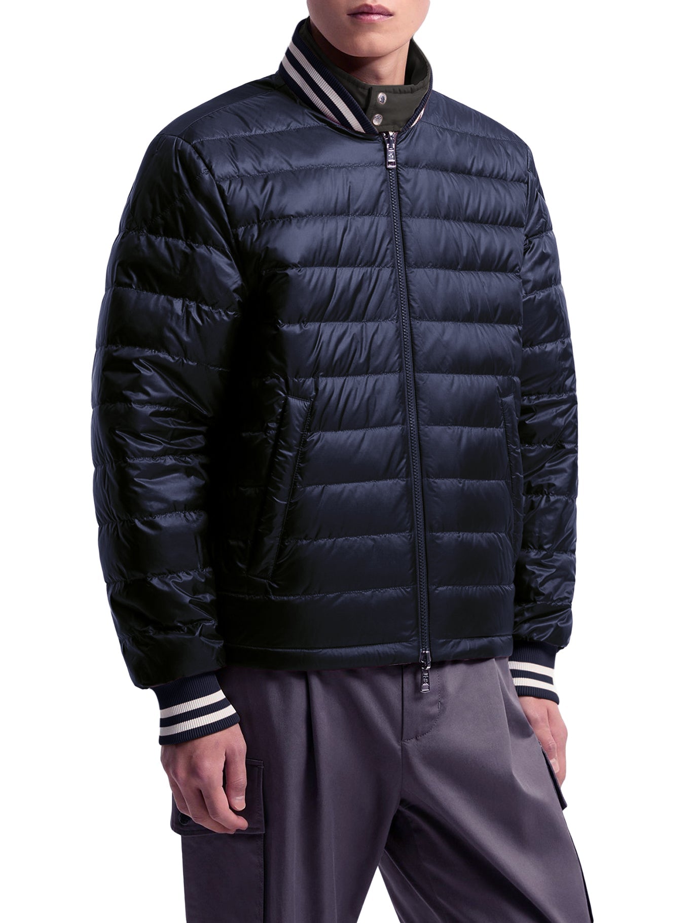 Moncler Men Prieure Reversible Padded Bomber Jacket MONCLER