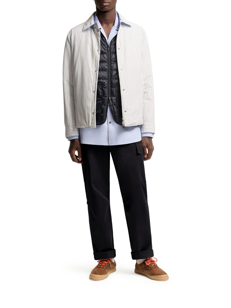Moncler Men Cotton Blend Gabardine Cargo Pants MONCLER