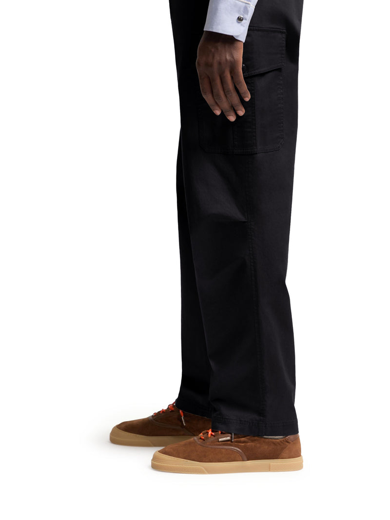 Moncler Men Cotton Blend Gabardine Cargo Pants MONCLER