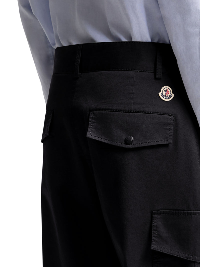 Moncler Men Cotton Blend Gabardine Cargo Pants MONCLER