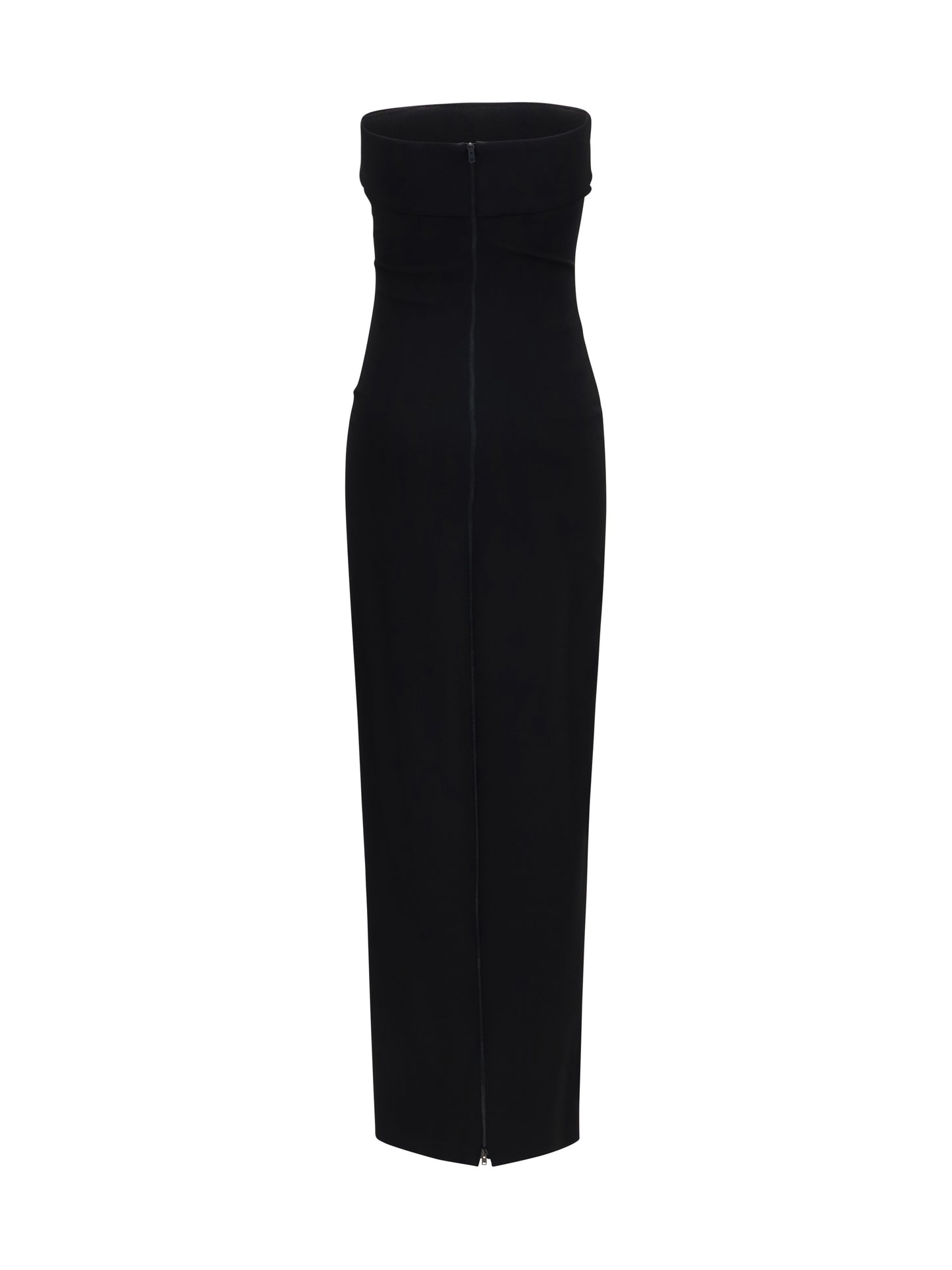 Balmain Women Long Stretch Viscose Dress