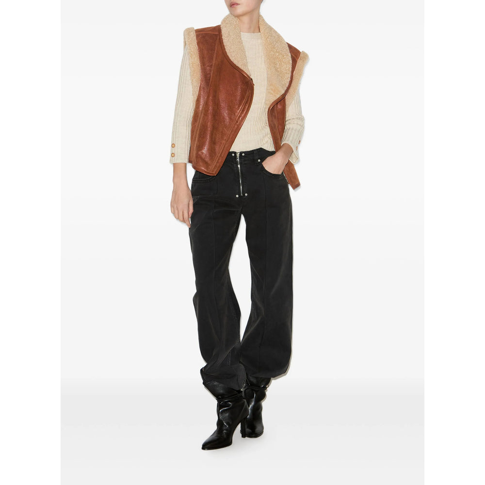 Isabel Marant Brown Jackets - Waistcoat & Gilets Women ISABEL MARANT