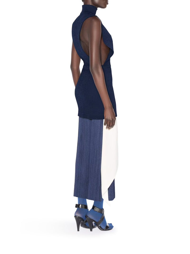 Alaia Women Poplin Pointed Skirt ALAIA