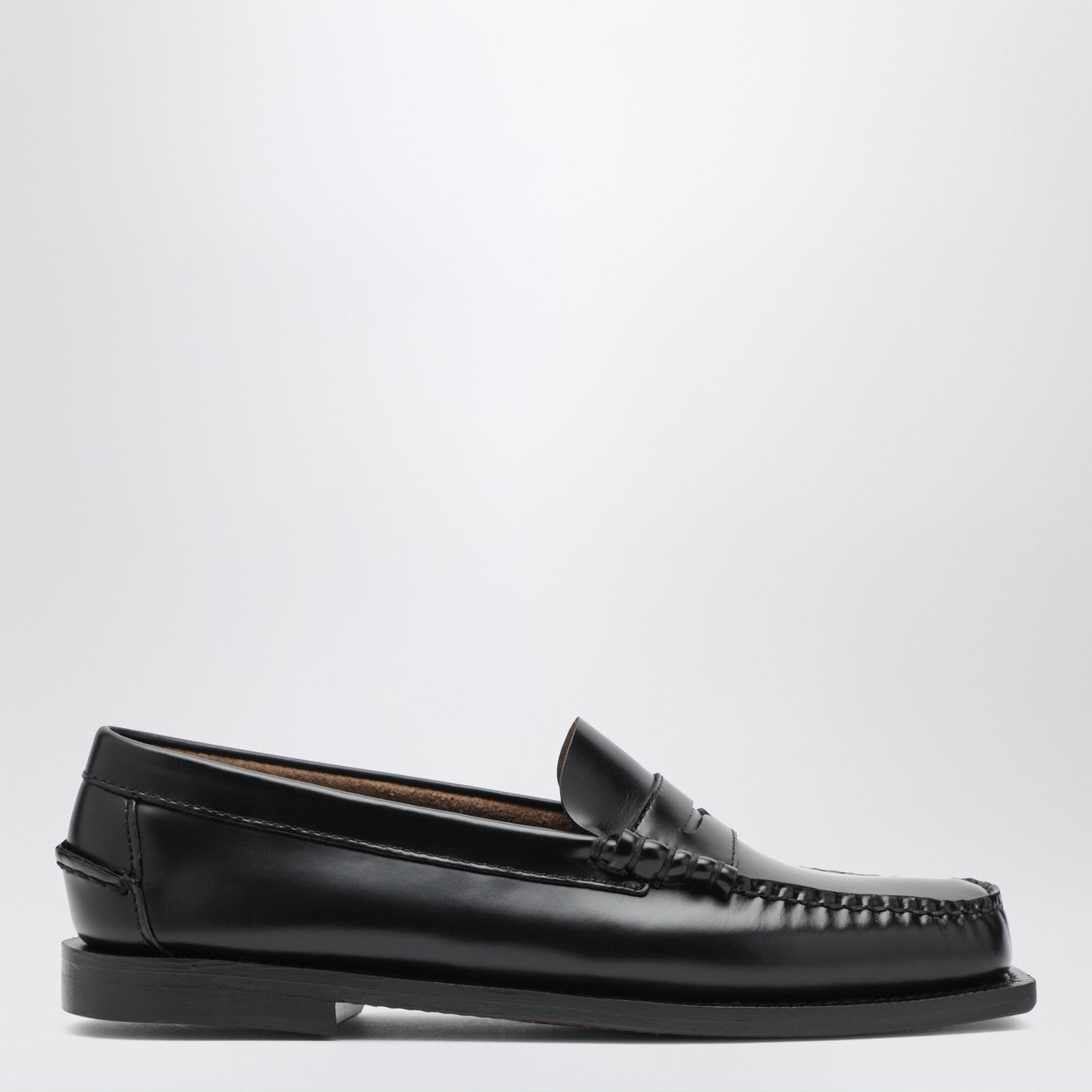Sebago Black Madison Moccasins In Leather Women Sebago