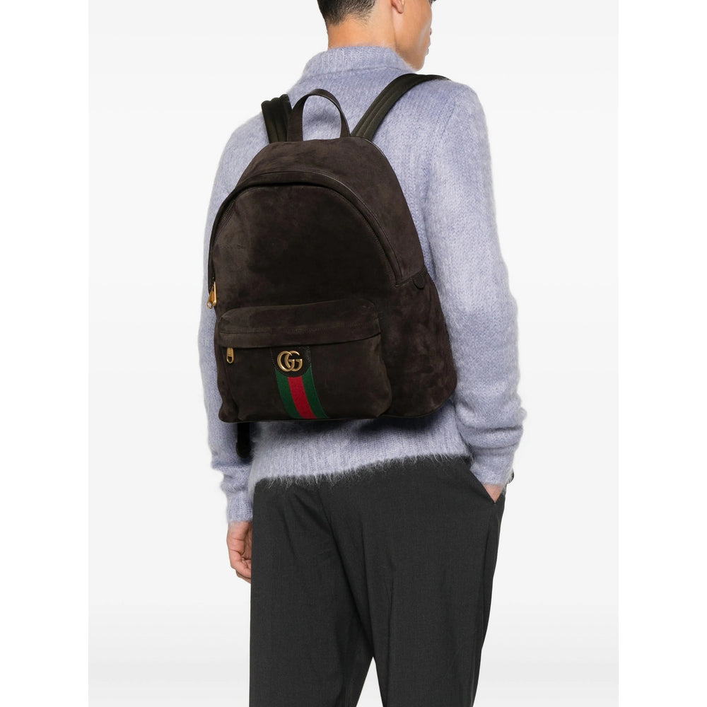 Gucci Brown Backpacks Men GUCCI