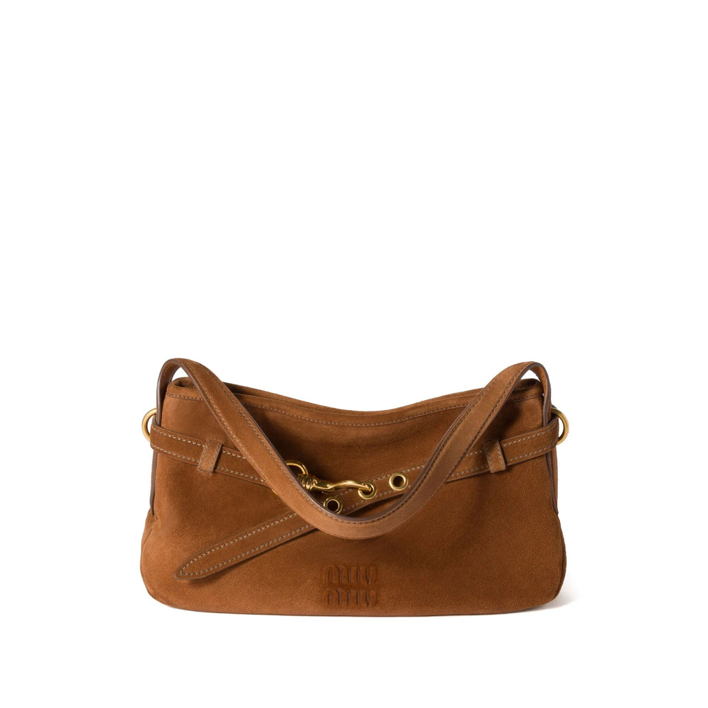 Miu Miu Brown Shoulder Bags Women MIU MIU