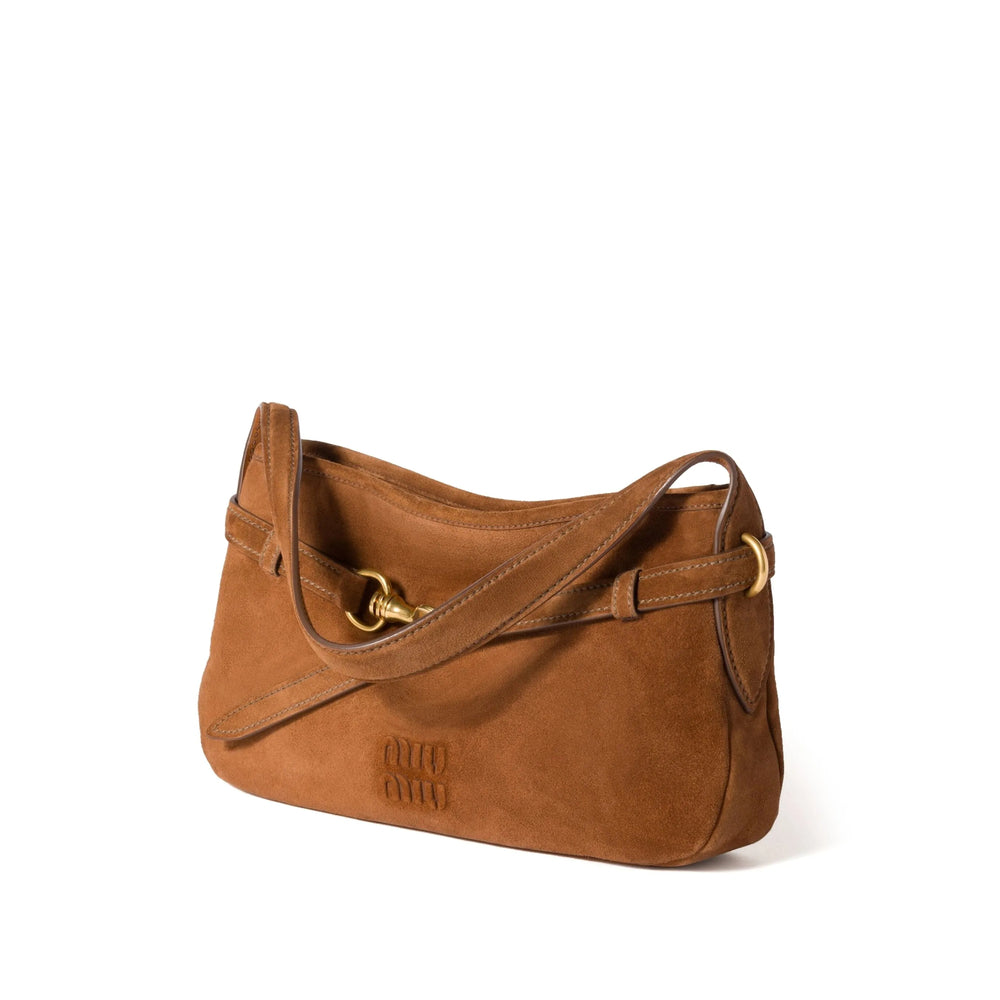 Miu Miu Brown Shoulder Bags Women MIU MIU