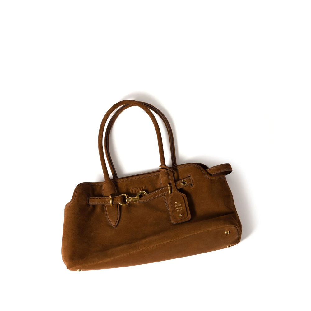 Miu Miu Brown Shoulder Bags Women MIU MIU