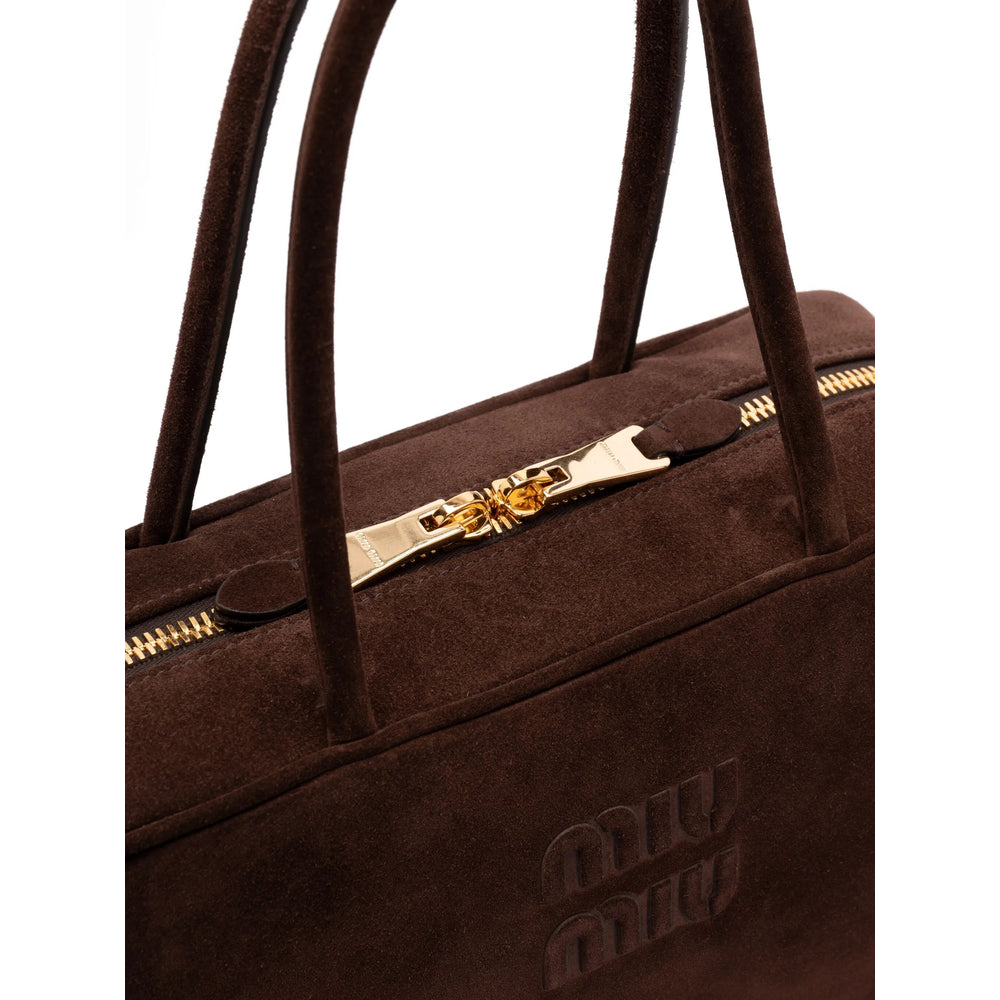 Miu Miu Brown Shoulder Bags Women MIU MIU