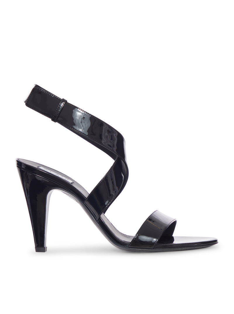 Alaia Women Cone Sandals In Patent Calfskin ALAIA