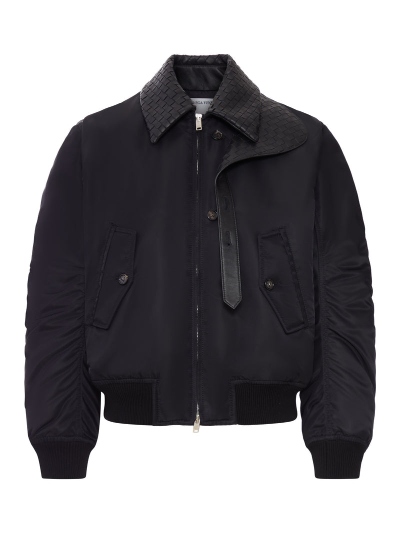 Bottega Veneta Women Padded Nylon Bomber BOTTEGA VENETA