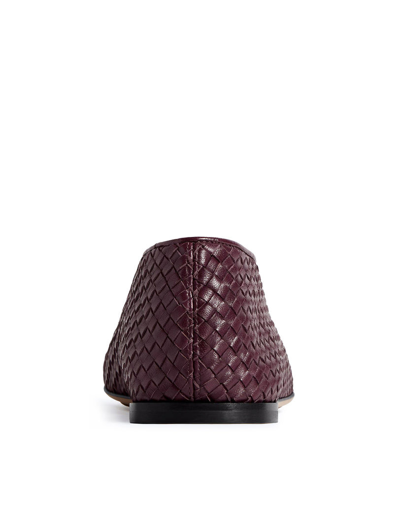 Bottega Veneta Women Pink Leather Ballerinas BOTTEGA VENETA