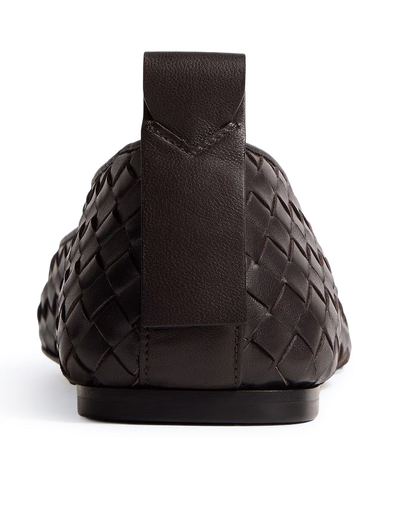 Bottega Veneta Women Charlotte Leather Ballet Flats BOTTEGA VENETA