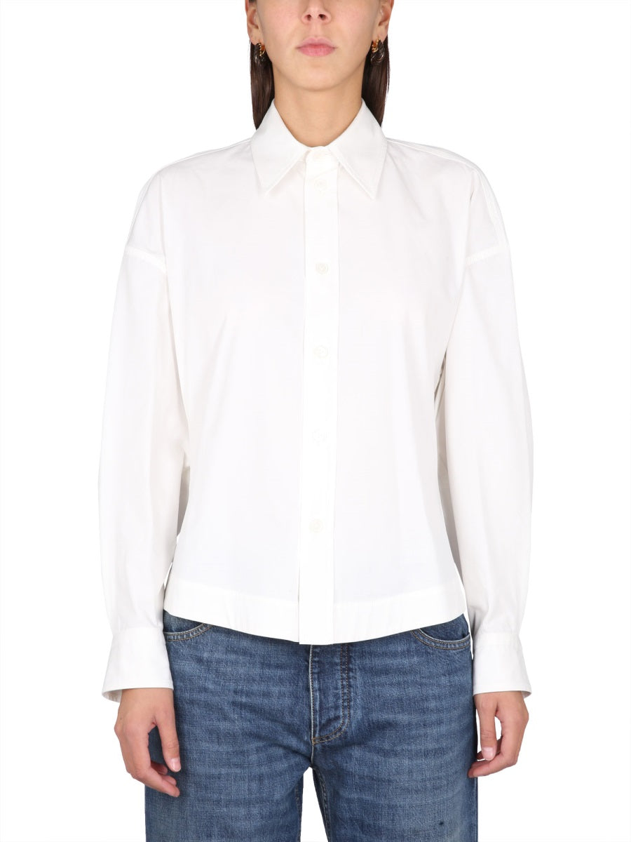 Bottega Veneta Women Compact Cotton Shirt BOTTEGA VENETA