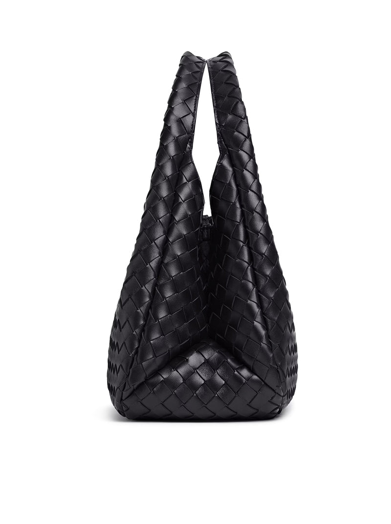 Bottega Veneta Women Woven Leather Bell Bag BOTTEGA VENETA
