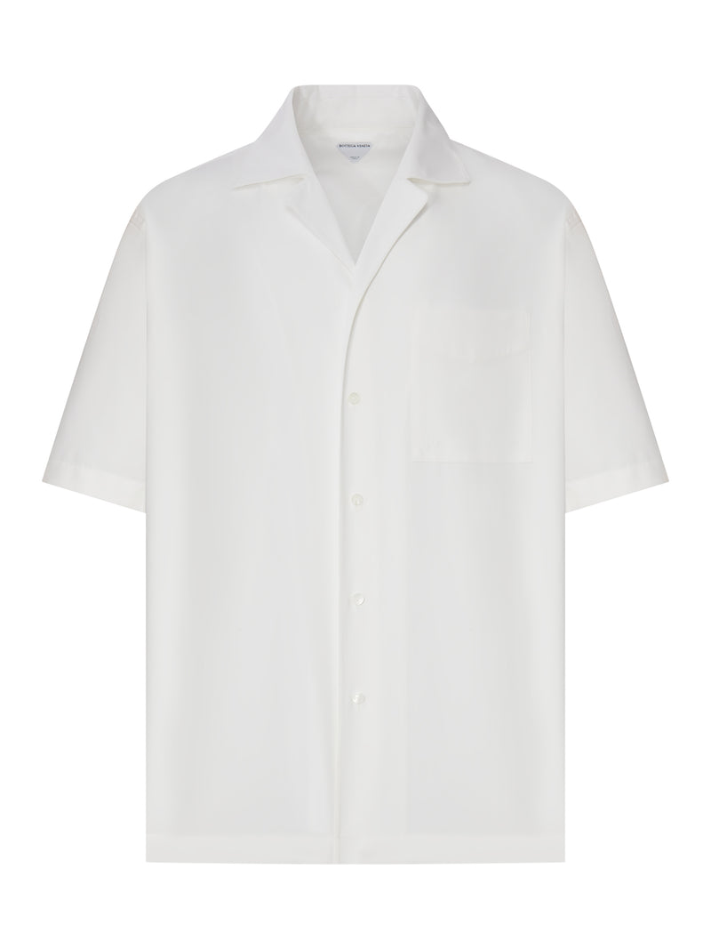 Bottega Veneta Men Short-Sleeved Cotton Shirt BOTTEGA VENETA