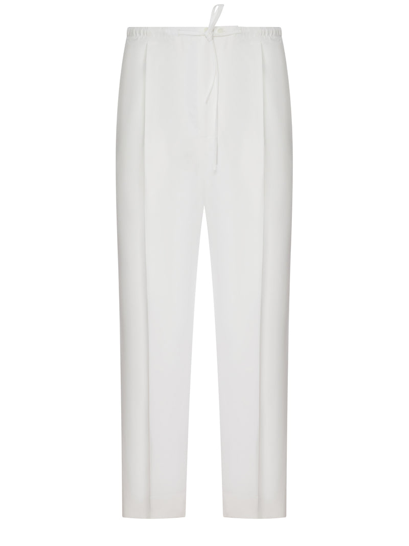 Bottega Veneta Men Compact Cotton Trousers BOTTEGA VENETA