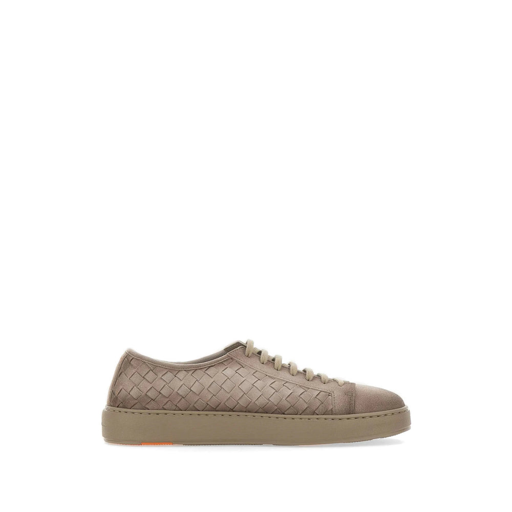 Santoni Neutrals Trainers - Low-Tops Men