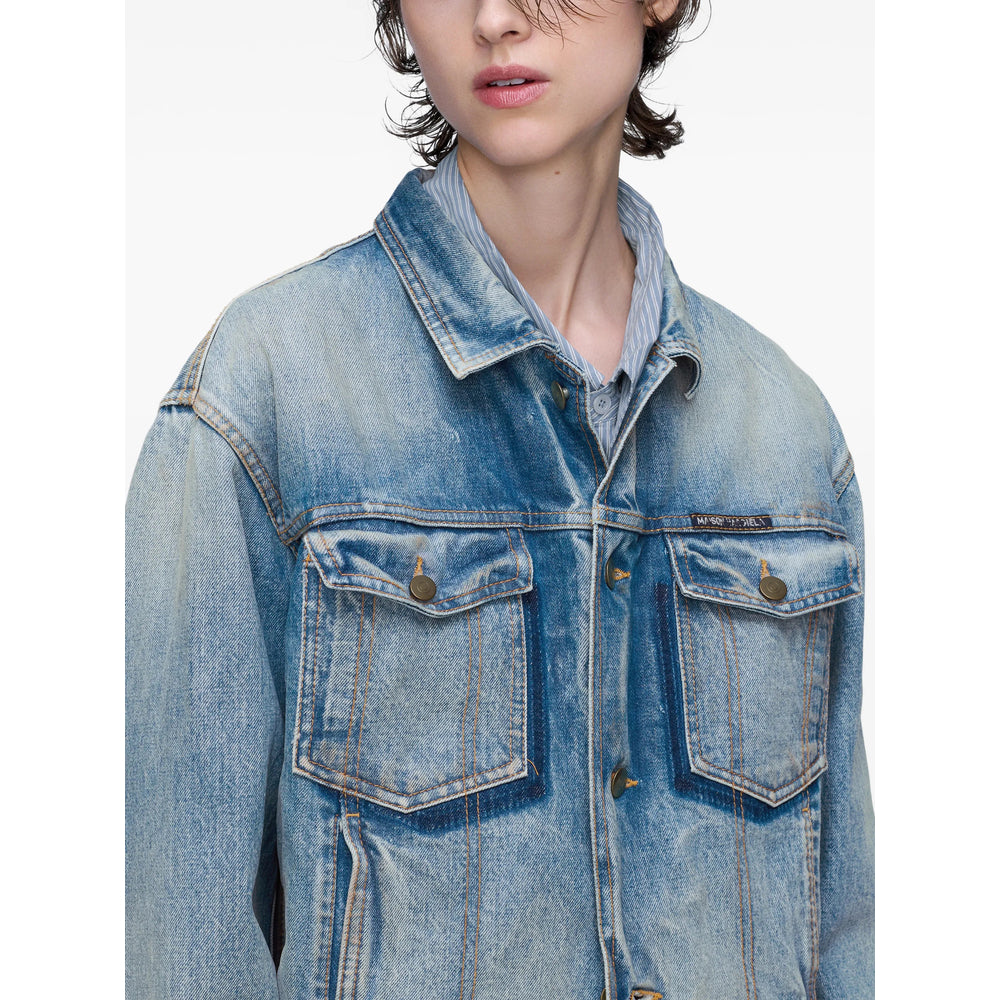 Maison Margiela Blue Jackets - Bomber Jackets Women MAISON MARGIELA