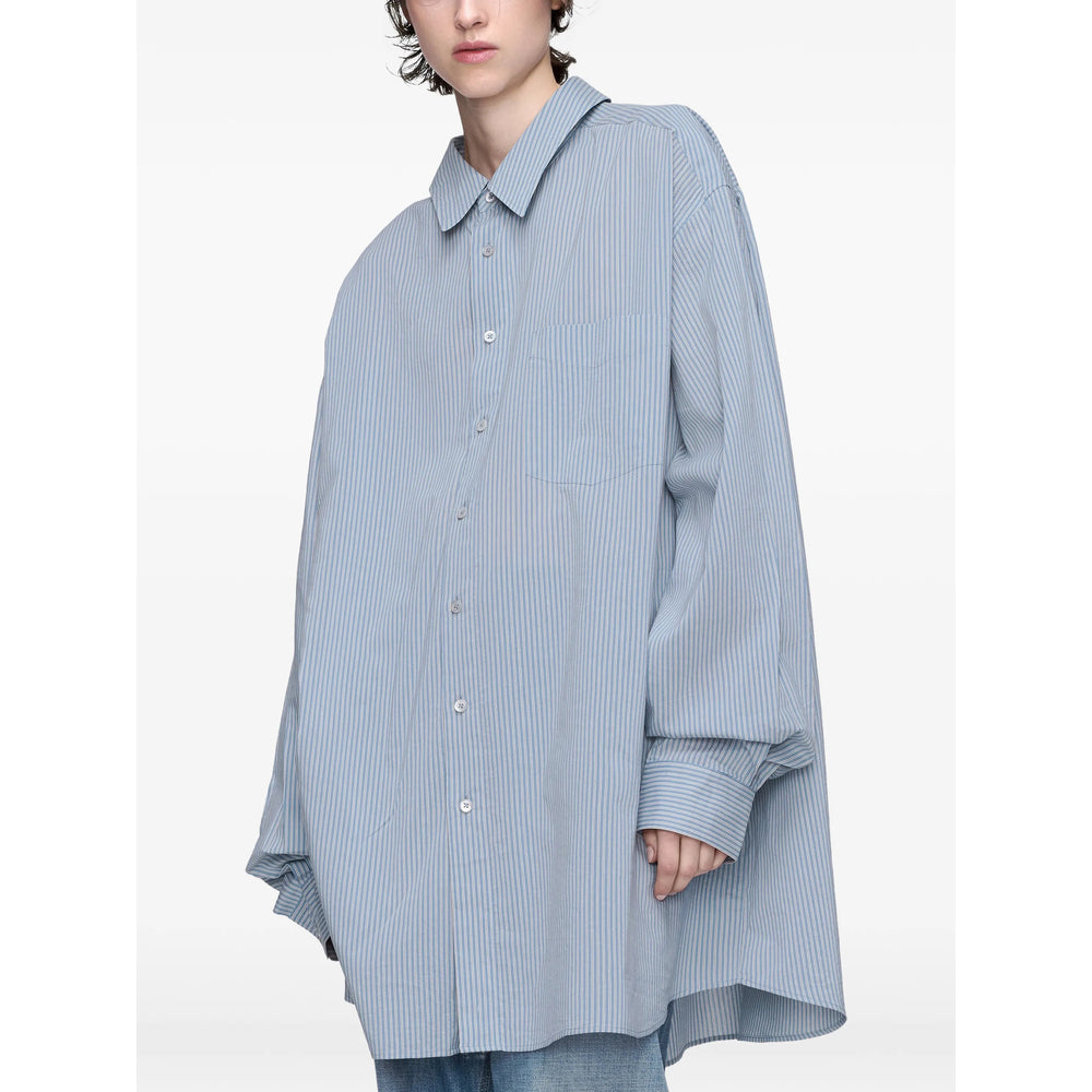 Maison Margiela Blue Tops - Shirts Women MAISON MARGIELA
