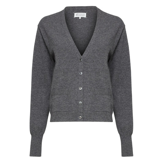 Maison Margiela Grey Knitwear - Cardigans Women MAISON MARGIELA